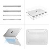 MaseiKar Compatible with MacBook Air 13 inch Case , Plastic Hard Shell&Keyboard Cover&Screen Film&Type C for MacBook Air 13.6 inch Case - 3 of 4
