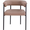 Meridian Furniture,Malin Vegan Leather Dining Chair, Set of 2 - 2 of 4
