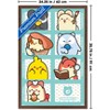 Trends International Anirollz - Grid Framed Wall Poster Prints - 3 of 4