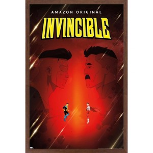 Trends International Invincible - Father and Son One Sheet Framed Wall Poster Prints - 1 of 4