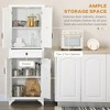 67" 4-Door Kitchen Pantry with Drawer and Adjustable Shelves - 4 of 4