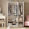 Famapy White Freestanding Modular Wardrobe Combo Armoires Closet - 2 of 4