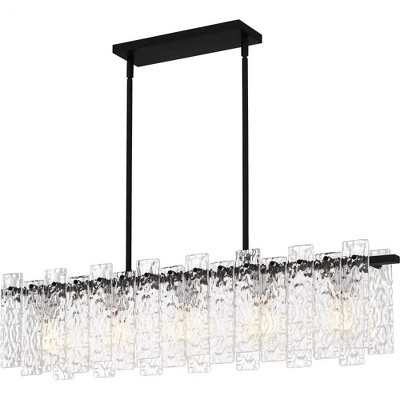 Quoizel Lighting Caspian 5 - Light Chandelier in  Matte Black