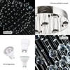Ludomide Crystal Chandelier Modern Spectacular Spiral Raindrop Luxury Flush Mount Long Chandelier Light Fixtures for Stair Foyer Entryway - 4 of 4