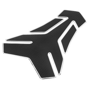 Unique Bargains Motorcycle Gas Oil Fuel Tank PVC Rubber Emblem Sticker 1 Pc - 1 of 4