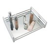 Home Details Flat Wire Large Vanity Tray White : Microfiber, Machine Washable, Non-Slip Backing - image 4 of 4