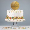 Willy Wonka And The Chocolate Factory Golden Ticket Acrylic Cake Topper - 4 of 4