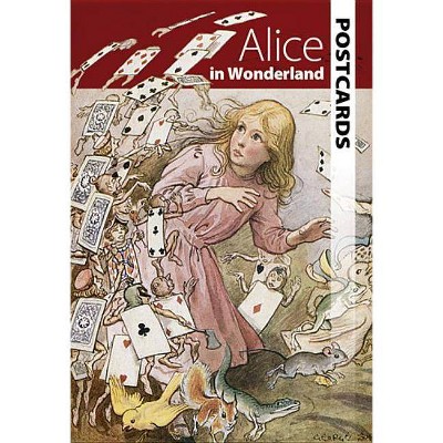 Alice in Wonderland Postcards - (Dover Postcards) by  Dover (Paperback)