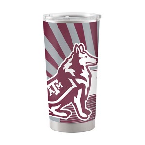 NCAA Texas A&M Aggies 20oz Mascot Stainless Steel Tumbler - 1 of 2
