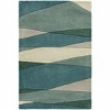 Hauteloom Forum Taupe Modern Wool Rug - 2 of 4