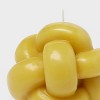 Yellow Knot Figural Candle - Room Essentials™ - 3 of 3