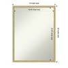 Amanti Art Lucie Non-Beveled Wood Framed Wall Mirror - 4 of 4