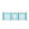 Chery Life 8 Panels 24"H Dog Playpen, Metal Pet Dog Fence with Doors, for Large Medium Small Dogs - 3 of 4