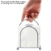 Modern Napkin Holder with 2 Slots, Freestanding Metal Tissue Dispenser for Kitchen Countertop, Dining, Hotel, Restaurant - 3 of 4