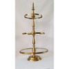 Jiallo Anastasia Three Tier Round Glass Buffet and Dessert Stand-22" High ,Trays : 11 / 9 / 7" - 3 of 3