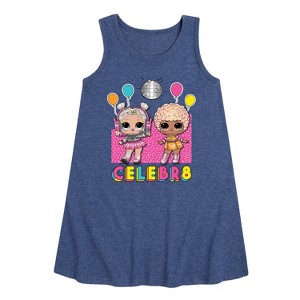 - LOL Surprise! - Celebr8 Graphic Sleeveless Aline Dress - 1 of 3