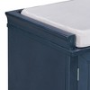 NicBex 42.5" Storage Ottoman Bench with Drawers,Foot Stool with Cabinets,Foot Rest with Removable Velvet Cushion,Storage Bench for Bedroom,Entryway - 4 of 4