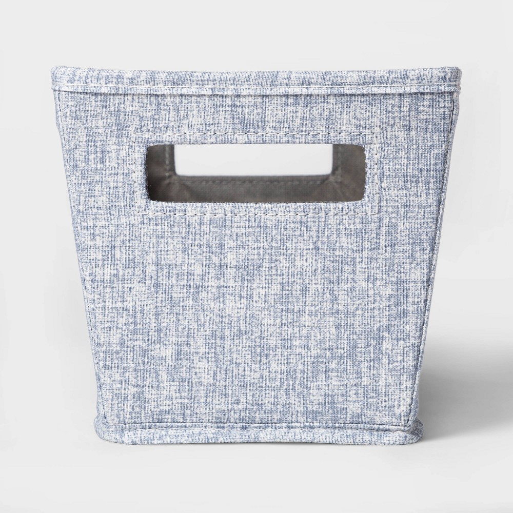 Small Tapered Bin Blue - Threshold