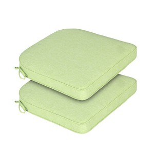 Aoodor Outdoor Dining Chair Cushions Set of 2, Waterproof Patio Furniture Seat Cushions, Outdoor Chair Pads with Ties - 1 of 4