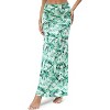 Women's Stylish Spandex Flare Maxi Skirt - Comfy Fold-Over Design Long Skirt for Effortless Style #20 - 3 of 4