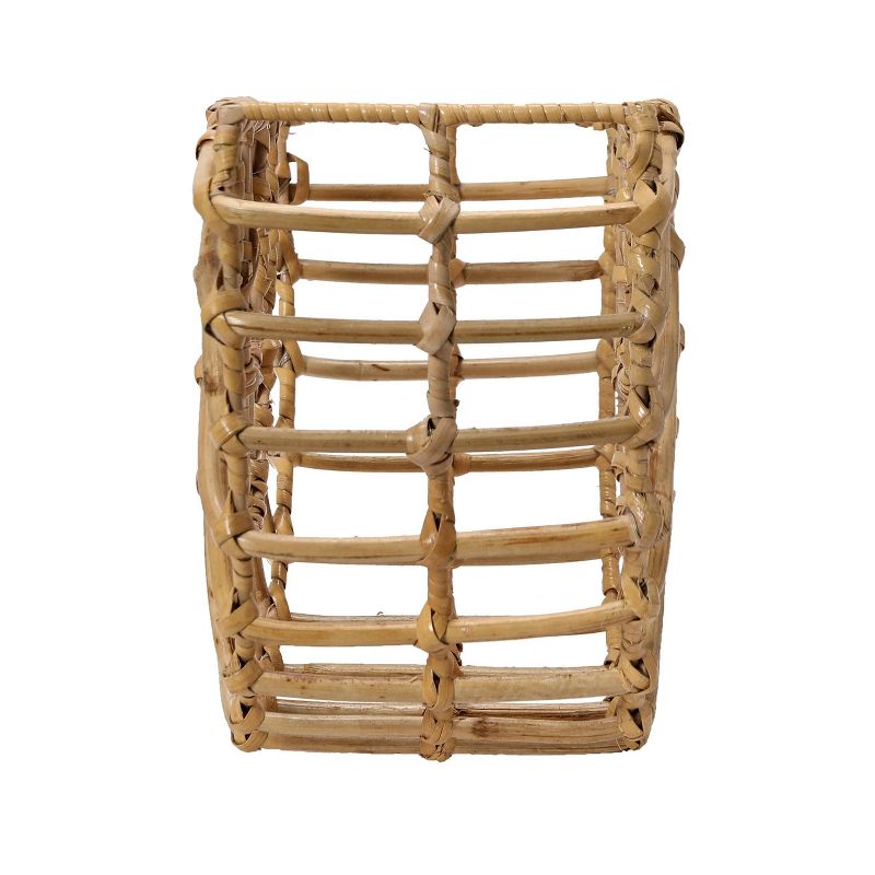 Storied Home Woven Cane Wall Pocket Natural, 5 of 7