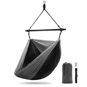 Sorbus Hanging Outdoor Camping Cacoon Chair - Collapsible and Lightweight Swings - Swinging Rocker Chairs for Camp, Travel, Hiking, Tent, or Porch - 1 of 4