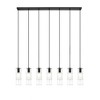 Alton 7-Light Linear Chandelier - Modern Steel Design for Kitchen Island or Dining Table - 4 of 4