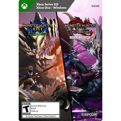 Monster Hunter Rise + Sunbreak Deluxe - Xbox Series X|S/Xbox One/Windows (Digital)