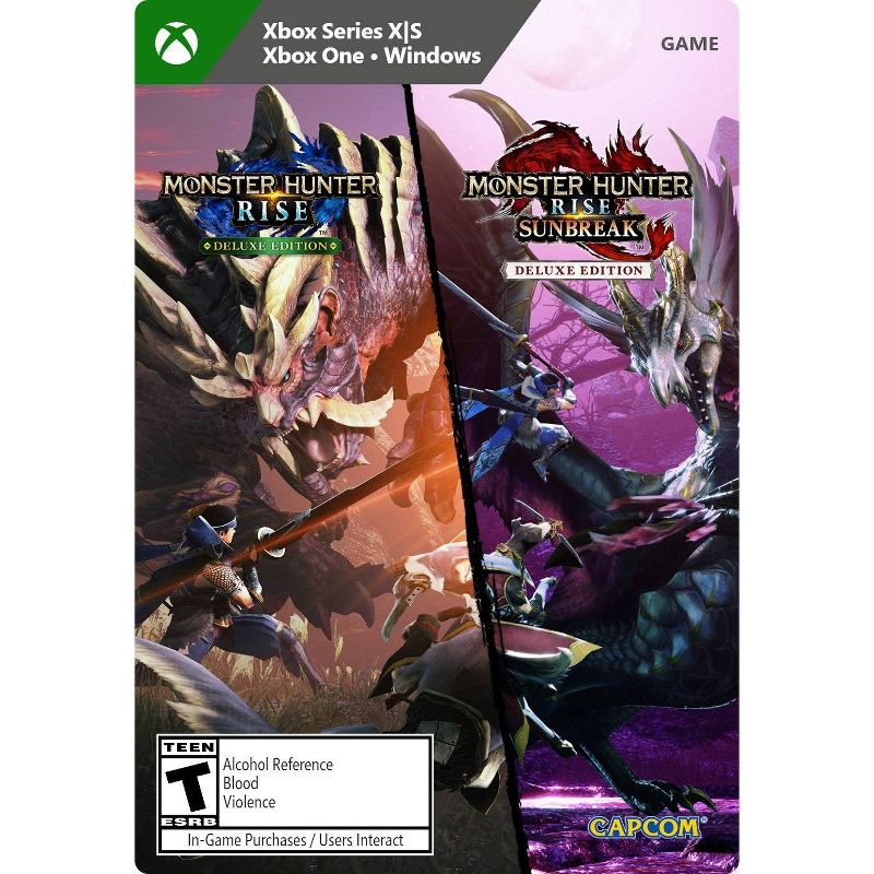 Monster Hunter Rise + Sunbreak Deluxe - Xbox Series X|S/Xbox One/Windows (Digital), 1 of 6