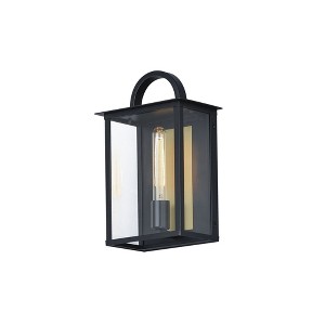 Maxim Lighting Manchester 1 - Light Wall Light in  Black - 1 of 1