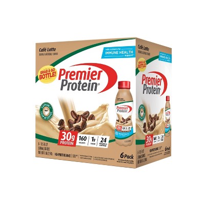 Premier Protein Ready to Drink Nutritional Shake - Cafe Latte - 11.5 fl oz/6ct