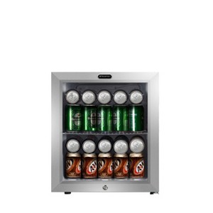 Whynter BR-062WS 62 Can Freestanding Beverage Refrigerator cooler With Lock Stainless Steel - 1 of 1