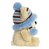 Aurora Large Baby Bear Bonnie Holiday Festive Stuffed Animal Brown 13" - 3 of 4