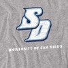 University of San Diego Official Distressed Primary Adult T-Shirt, Athletic Heather - image 2 of 4