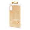 Reiko iPhone X/iPhone XS Fuzzy Fur Soft TPU Case in Camel - 4 of 4