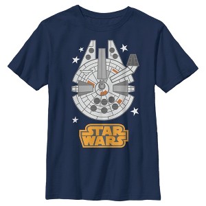 Boy's Husky Star Wars Cartoon Millennium Falcon - 1 of 3