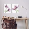 Stupell Industries Purple Flower Bloom Design 2pc Framed Giclee Art Set - 2 of 4