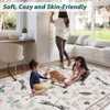 Farmhouse Hallway Rugs 2x6 Non-Slip Runner Rugs, Non-Shedding Natural Indoor Carpet, Stain-Resistant Ultra-Thin Floor Carpet Mats for Bedroom - 4 of 4