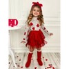My Love Language Top and Fringe Skirt Set By Mia Belle Girls - 4 of 4