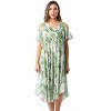 21833-OLV-S Riviera Sun Cold Shoulder Umbrella Dress - 2 of 4