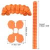 Unique Bargains Paper Reusable Streamers Party Wedding Backdrop Hanging Decoration Four-Leaf Garlands 6 Pcs - 2 of 4