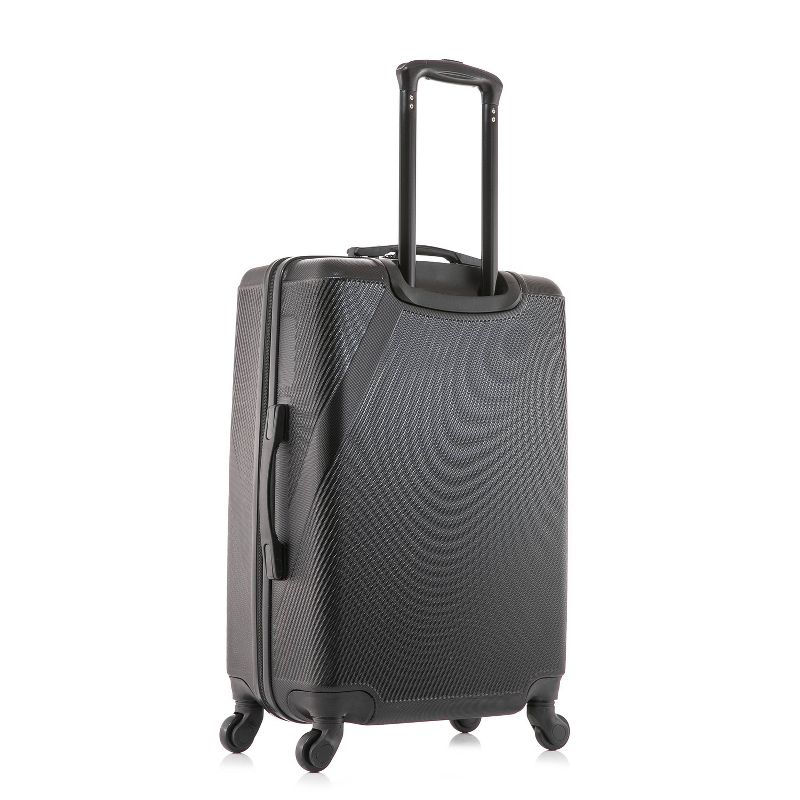 DUKAP Discovery Lightweight Hardside Medium Checked Spinner Suitcase, 5 of 11