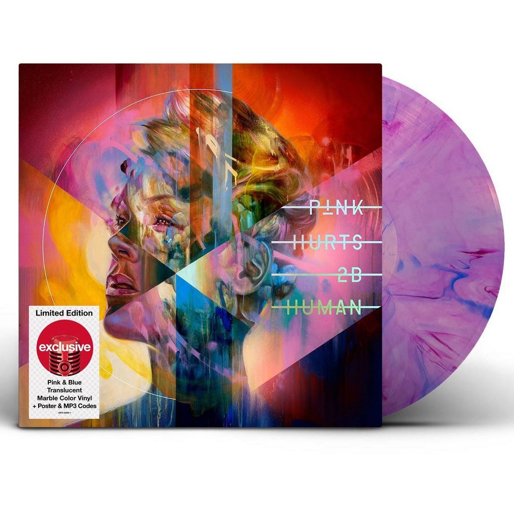 Pink Hurts 2B Human - (Vinyl) (Target Exclusive)