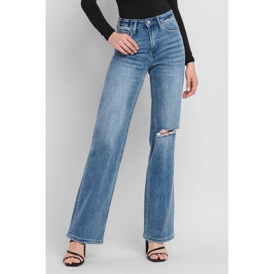 Women's 90's Vintage Flare High Rise Jeans - RISEN