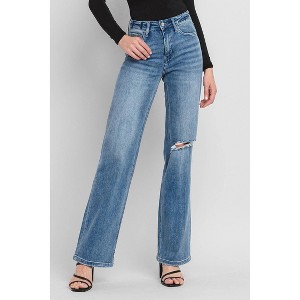 Women's 90's Vintage Flare High Rise Jeans - RISEN - 1 of 4
