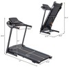 2.5 HP Motorized Treadmill with Audio Speakers and 3 Manual Inclines - ModernLuxe - 3 of 4