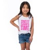 The Juniper Shop Sweet Summer Time Block Distressed Toddler Tank - 3 of 4