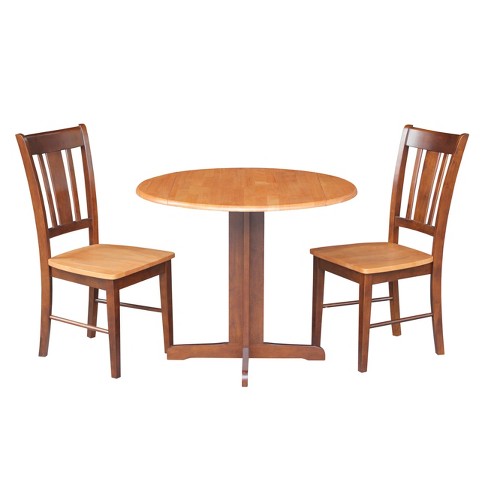 36 Drop Leaf Table And Chairs