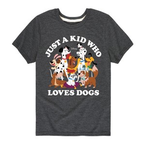Boys' - Disney - Cats & Dogs Short Sleeve Graphic T-Shirt - 1 of 4