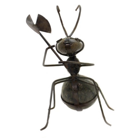 Ant Leaf,ant,metal Ant,rock Ant,sculpture Ant,garden Ant,home. Ant,outside  Ant,figure Ant,metal Art,garden Statue, Garden Decor 